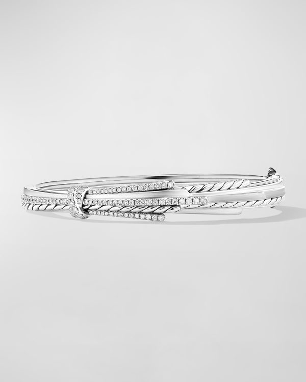 8.5mm Angelika Diamond Bracelet in Sterling Silver- sku206510036