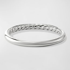 DY Eden Ring in Platinum, 2mm, Size 6.5- sku203360032