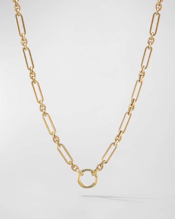 Lexington Chain Necklace in 18K Gold, 4.5mm, 20"L- sku205920030