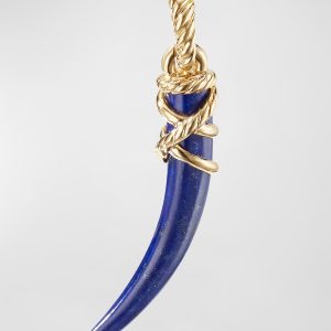 Tusk Pendant with 18K Gold, 42mm- sku205920018
