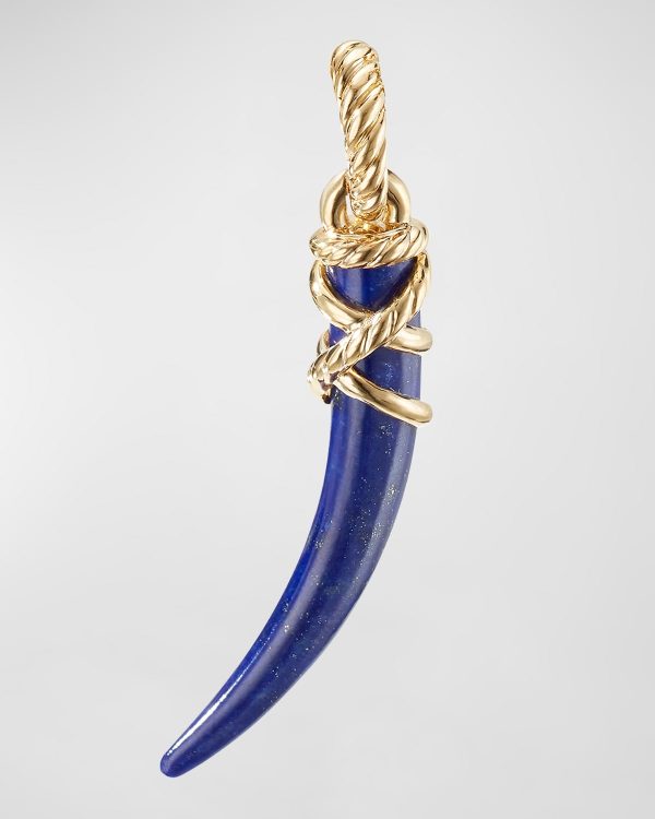 Tusk Pendant with 18K Gold, 42mm- sku205920018