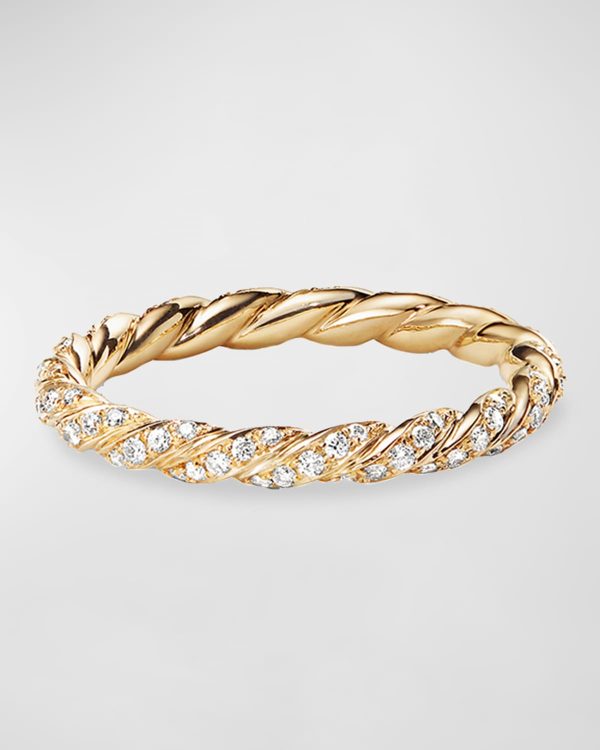 Cable Collectibles Band Ring in 18K Gold, 2.8mm- sku207580036