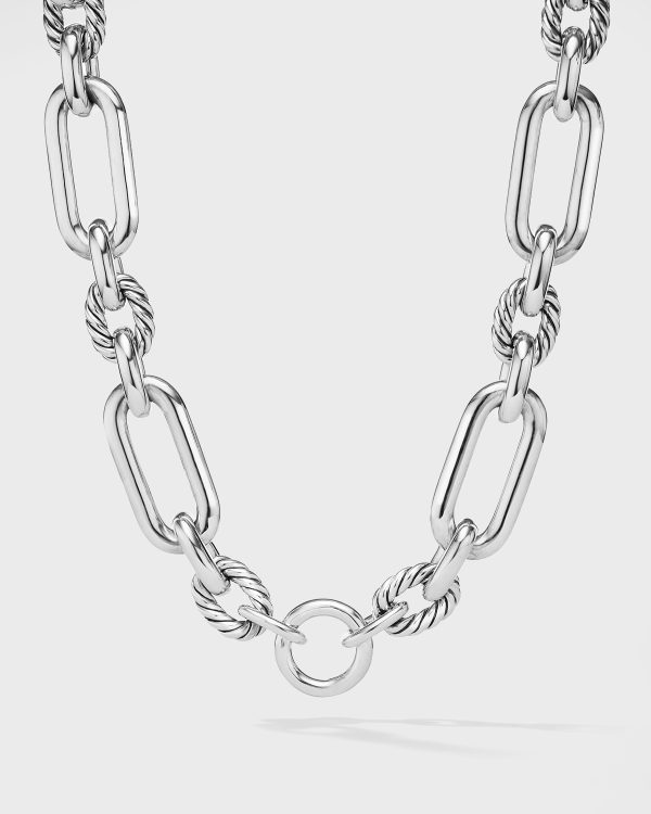 Lexington Chain Necklace in Silver, 16mm- sku213800032