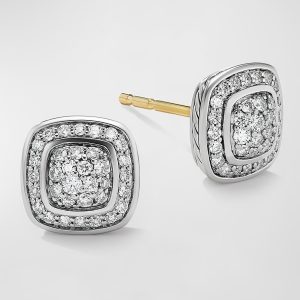 5mm Albion Stud Earrings in Diamonds and Sterling Silver- sku208600306
