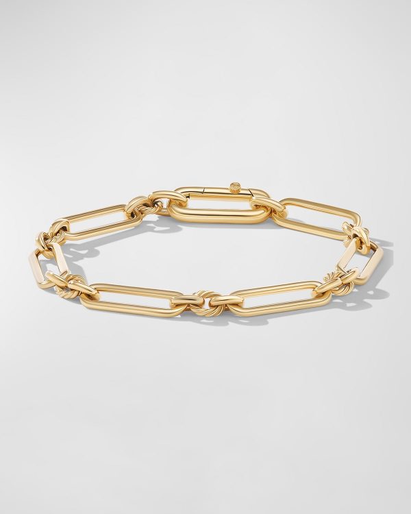 Lexington Chain Bracelet in 18K Gold, 6.5mm, Size S- sku210710670