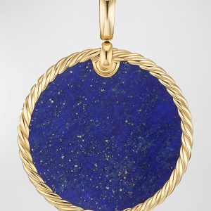 DY Elements Disc Pendant in 18K Gold, 32mm- sku211483019