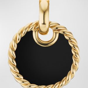DY Elements Disc Pendant in 18K Gold, 15.5mm- sku212080633