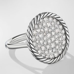 Elements Ring with Diamonds in Silver, 21.2mm- sku210821971