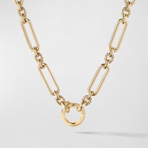 Lexington Chain Necklace in 18K Gold, 6.5mm, 17.5"L- sku214590707