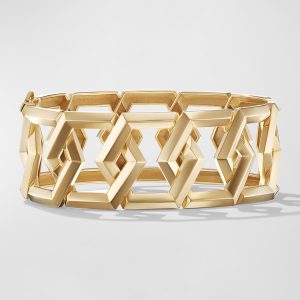 Carlyle Bracelet in 18K Gold, 24mm, Size M- sku215950063