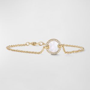 DY Elements Chain Bracelet with Gemstone and Diamonds in 18K Gold, 11mm- sku218720156