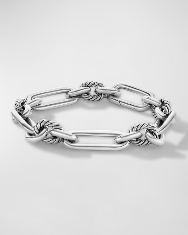 Lexington Chain Bracelet in Silver, 9.8mm- sku223040255