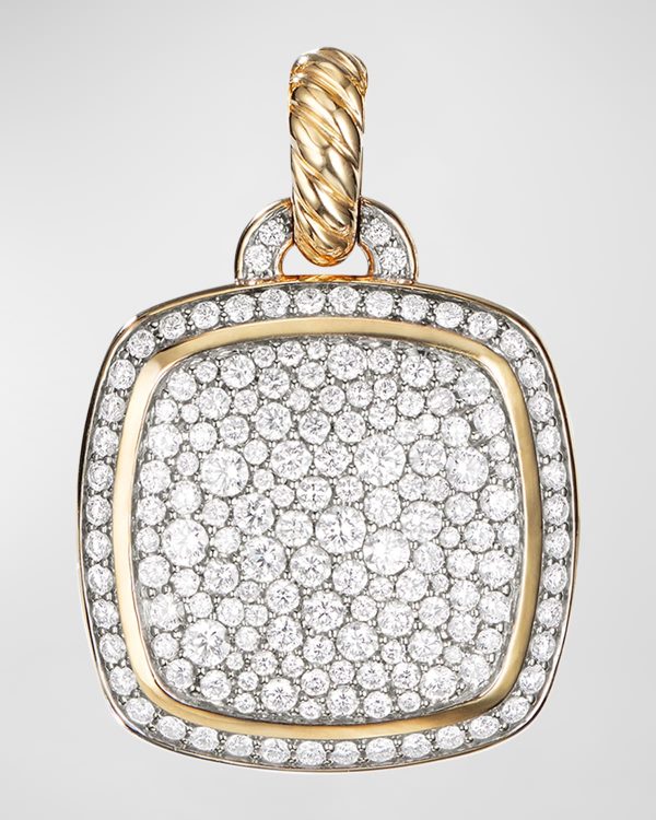 Albion Pendant with Diamonds in 18K Gold, 21.4mm- sku167910509