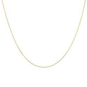 14K Yellow Gold 20" Box Chain with Spring Ring Clasp- ACCB58195RC2