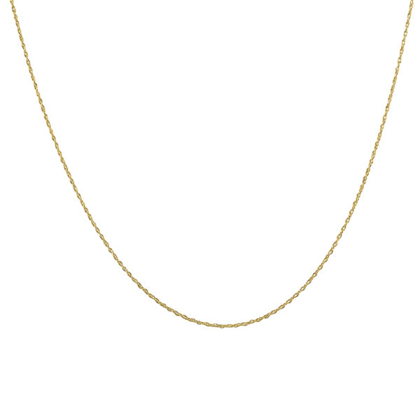 10K Yellow Gold 16" Rope Chain with Spring Ring Clasp- ACCR58158RC1