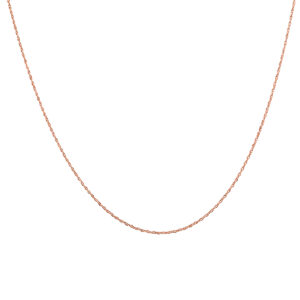 14K Rose Gold 20" Rope Chain with Spring Ring Clasp- ACCR58162RC1