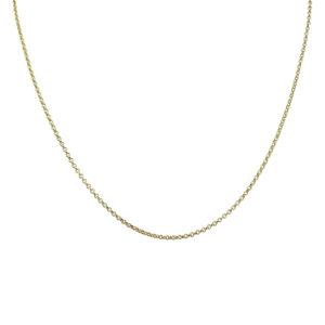 14K Yellow Gold 1.9mm Rolo Chain with Spring Ring Clasp - 24 Inch- ACCR5818824