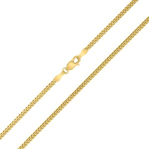 10K Yellow Gold 2.8mm Classic Figaro Chain with Lobster Clasp - 22 Inch- ACCR5832922