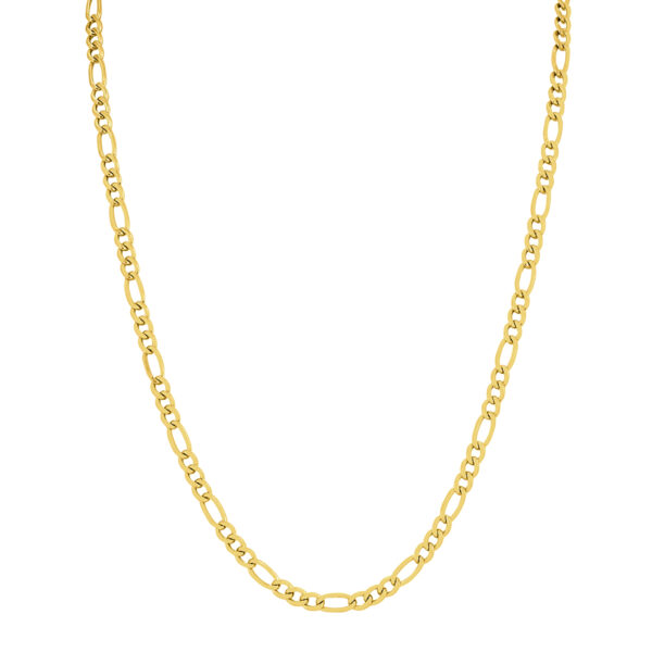 14K Yellow Gold Filled 4.3mm Figaro Chain with Lobster Clasp - 18 Inch- ACCR5840918