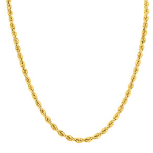 14K Yellow Gold Filled 4.5MM Twisted Rope Chain - 20 Inches- ACCR5842020