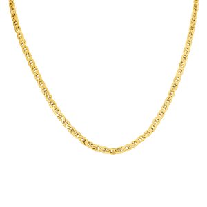 14K Yellow Gold Filled 4.2MM Mariner Link Chain with Lobster Clasp - 20 Inch- ACCR5842320