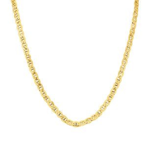 14K Yellow Gold Filled 4.9MM Mariner Link Chain with Lobster Clasp - 20 Inch- ACCR5842420