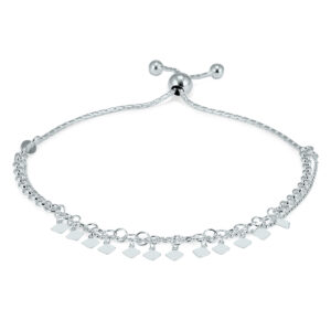 Charm Bolo Bracelet in.925 Sterling Silver- BRF59698