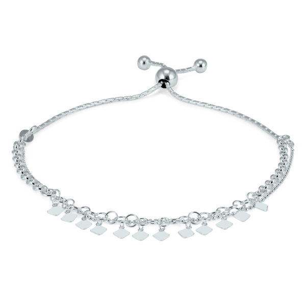 Charm Bolo Bracelet in.925 Sterling Silver- BRF59698