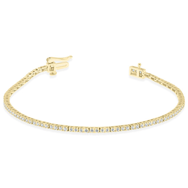 1 Carat TW Diamond Tennis Bracelet in 14K Yellow Gold- BRF60898