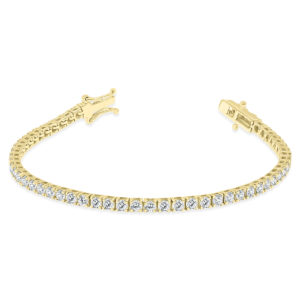 5 Carat TW Diamond Tennis Bracelet in 14K Yellow Gold- BRF60902