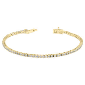 2 Carat TW Lab Grown Diamond Tennis Bracelet in 14K Yellow Gold- BRF61953LD