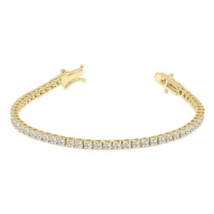6 Carat TW Lab Grown Diamond Tennis Bracelet in 14K Yellow Gold- BRF61961LD