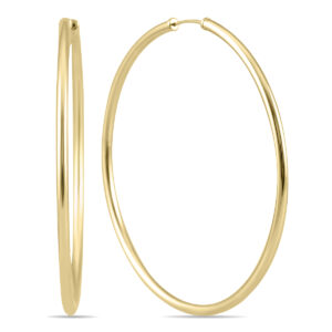 50MM Endless Hoop Earrings 14k Yellow Gold- ERH56493