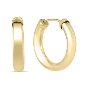 15MM 14K Yellow Gold Filled Endless Hoop Earrings (3mm Gauge)- ERH58564