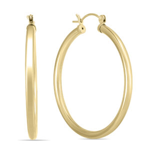40mm 14K Yellow Gold Filled Hoop Earrings- ERH58572