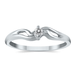 Diamond Promise Ring in 10K White Gold- RGF12470