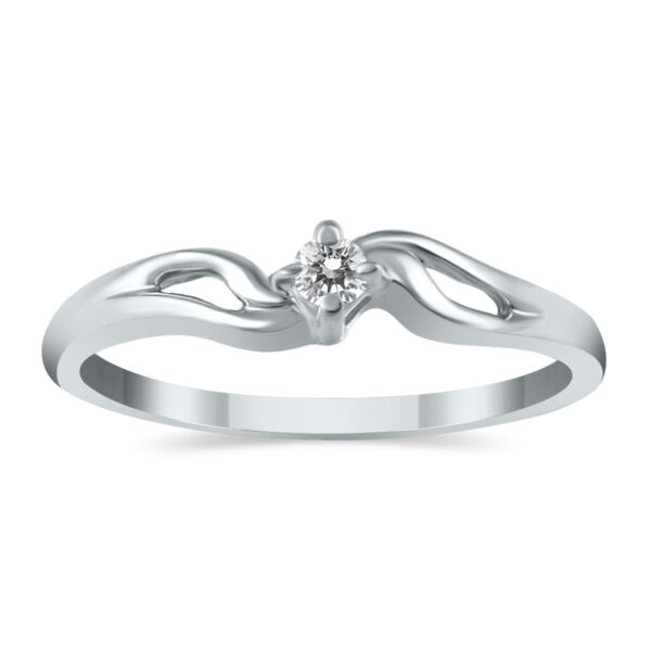 Diamond Promise Ring in 10K White Gold- RGF12470