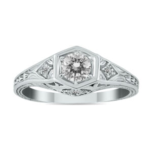 1/3 Carat TW Diamond Ring in 14K White Gold- RGF51262