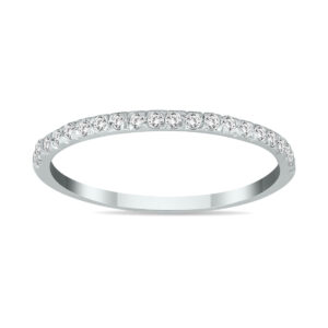 1/4 Carat TW Diamond Wedding Band in 14K White Gold- RGF55022
