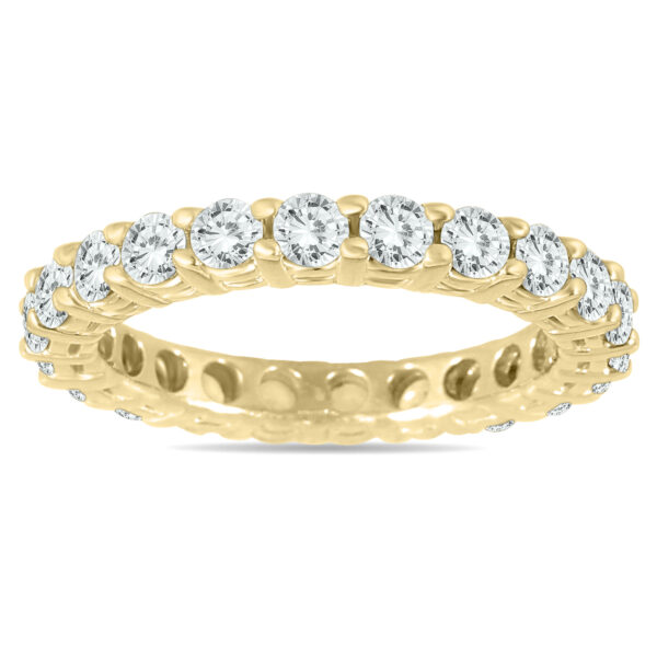 2 Carat TW 14K Yellow Gold Diamond Eternity Band- RGF56068D
