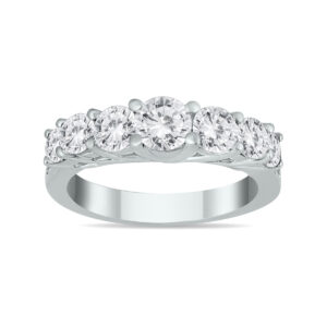 1 1/3 Carat TW Diamond Band in 14K White Gold- RGF562230