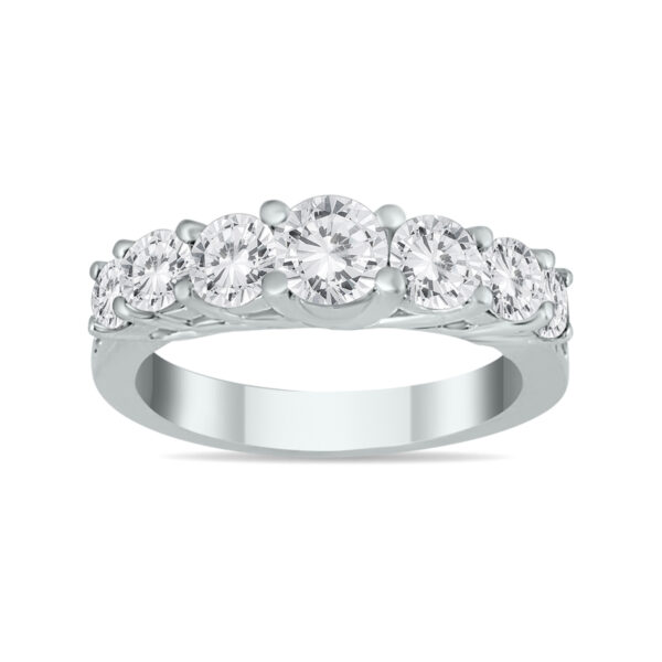 1 1/3 Carat TW Diamond Band in 14K White Gold- RGF562230