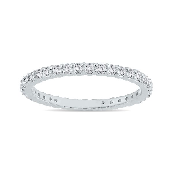 10K White Gold Diamond Eternity Band (.48 -.57 CTW)- RGF56758