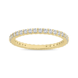 14K Yellow Gold Diamond Eternity Band (.48 -.57 CTW)- RGF56761