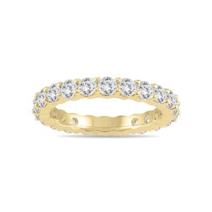 AGS Certified Diamond Eternity Band in 14K Yellow Gold (1.90 - 2.30 CTW)- RGF56765