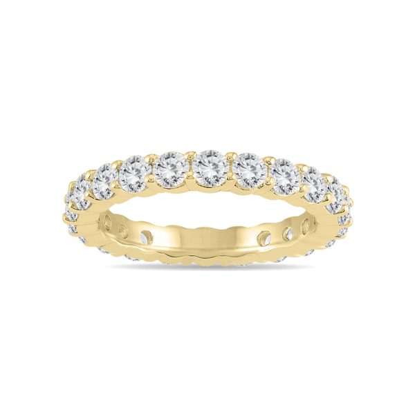 AGS Certified Diamond Eternity Band in 14K Yellow Gold (1.90 - 2.30 CTW)- RGF56765