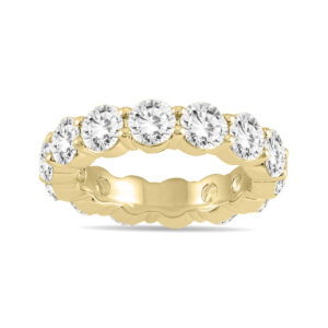 AGS Certified Diamond Eternity Band in 14K Yellow Gold (5.85 - 6.75 CTW)- RGF56771