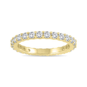 AGS Certified Diamond Eternity Band in 10K Yellow Gold (1.15 - 1.40 CTW)- RGF56775