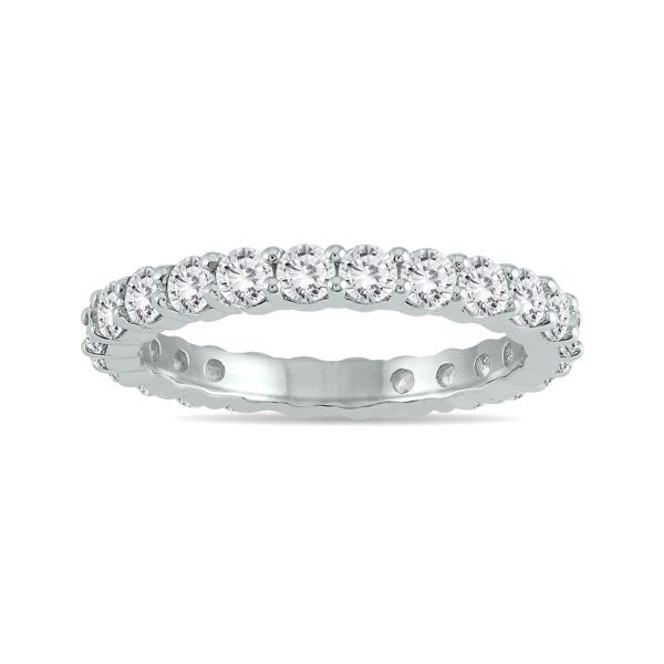 AGS Certified Diamond Eternity Band in 14K White Gold (1.47 - 1.82 CTW)- RGF56782