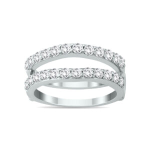 1 Carat TW Diamond Insert Ring in 14K White Gold- RGF57550